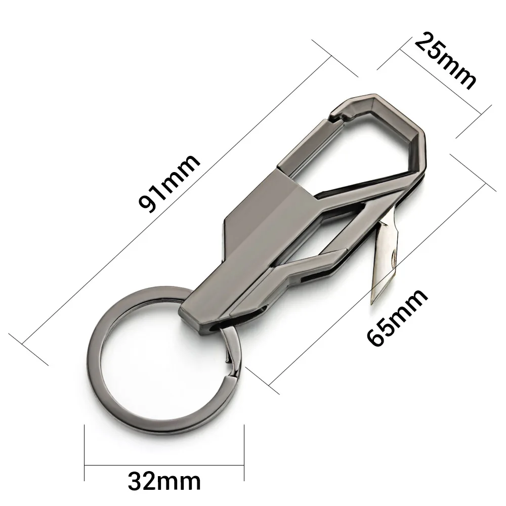 LLavero de Mini cuchillo plega - Initial Ring Custom reseña y precio