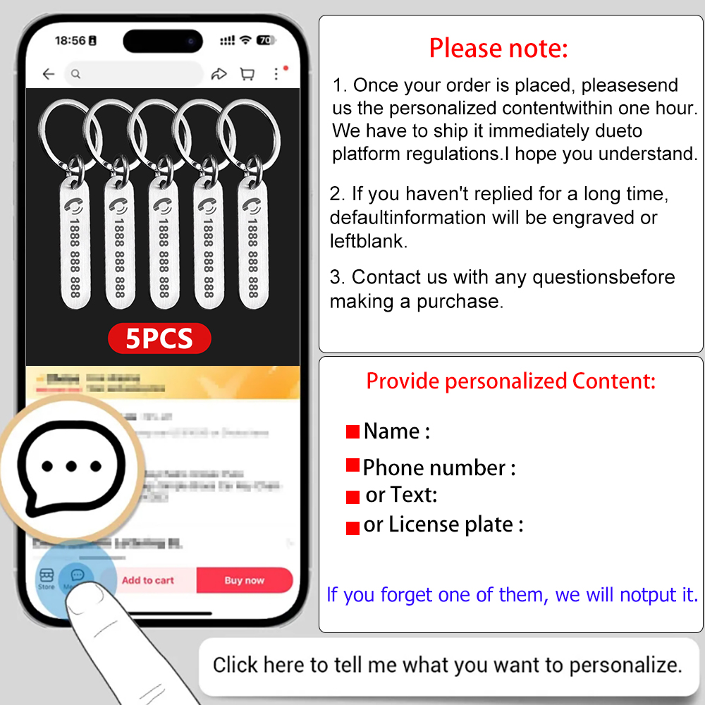 Llaveros personalizados con le - Initial Ring Custom reseña y precio