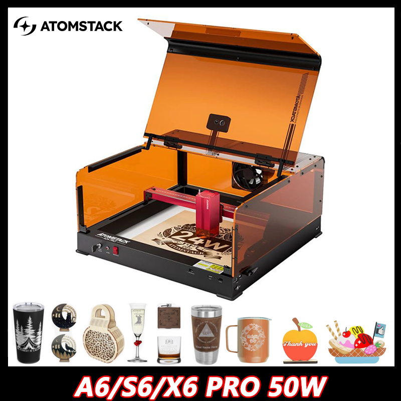 Atomstack A6 X6 Ultra 50W máqu - Engraved Wood Frame reseña y precio