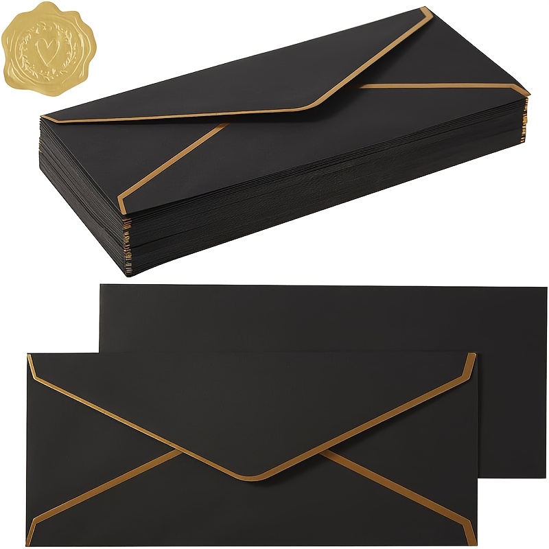10 sobres negros de alta gama  - Wax Seal Letter Kit reseña y precio