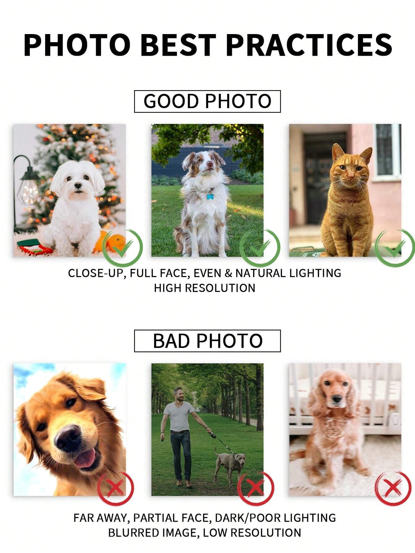 Marco de Fotos Personalizado c - Pet Portrait Custom reseña y precio