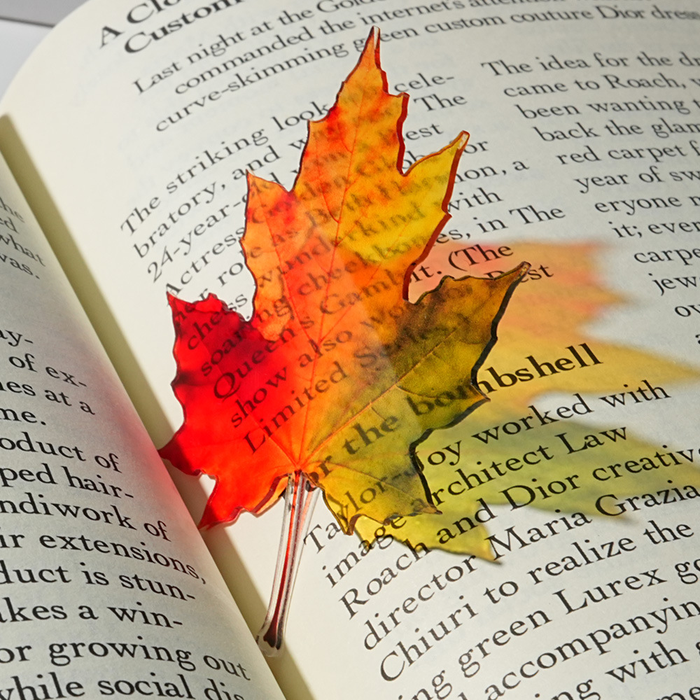 Nuevo Marcador de Hojas Delica - Dried Flower Bookmark reseña y precio