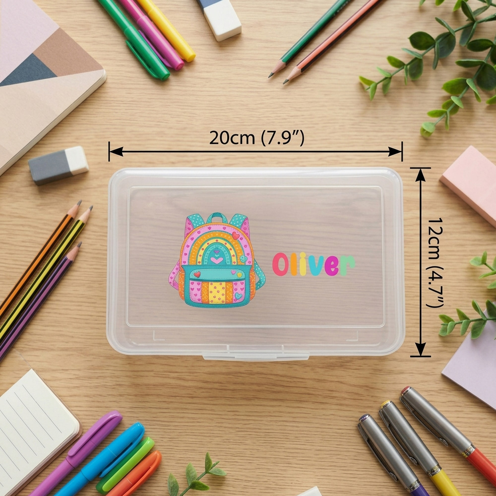 Estuche para lápices personali - Personalized Name Box reseña y precio