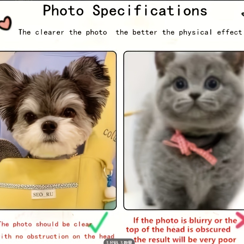 Soporte de Acrílico Irregular  - Pet Portrait Custom reseña y precio