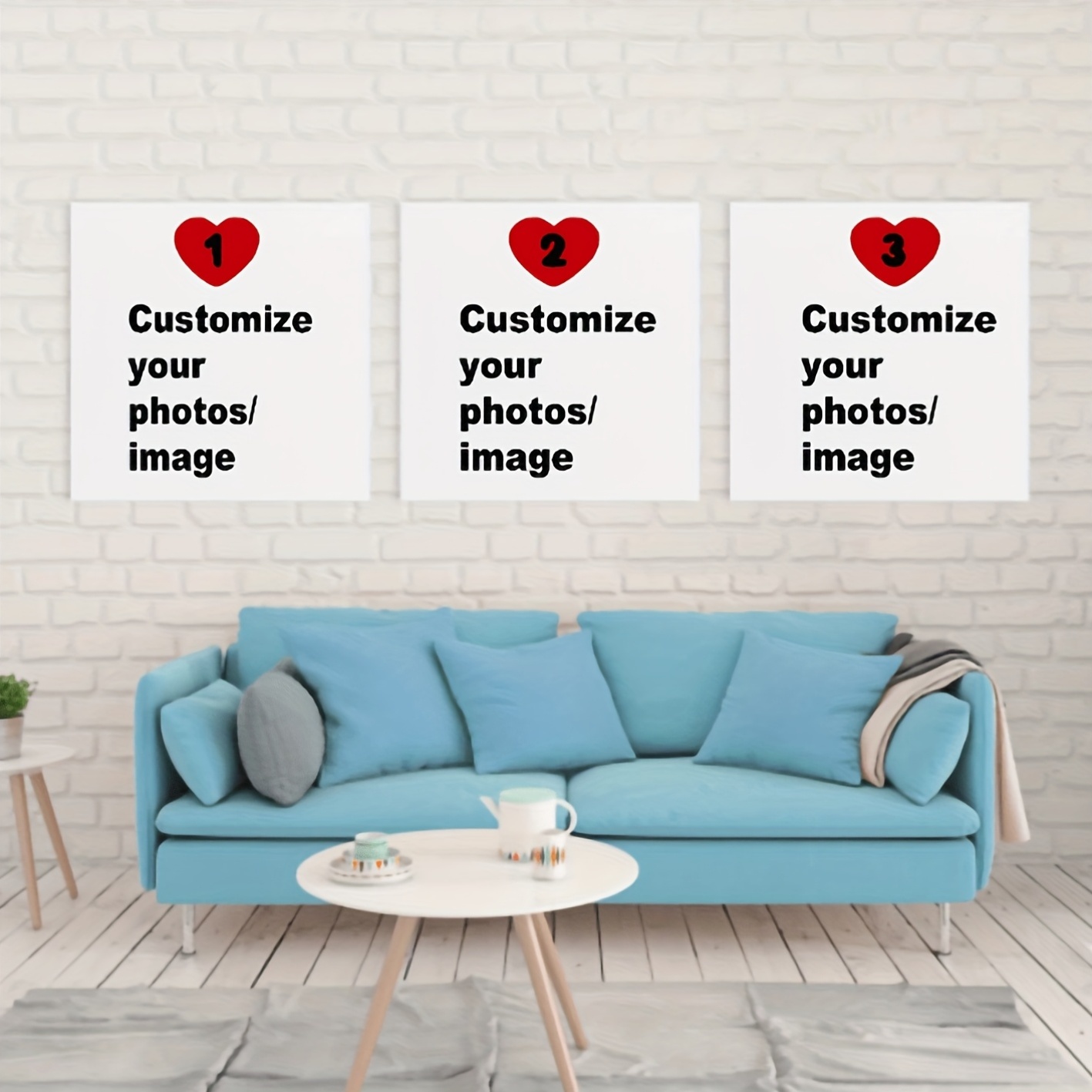 3 unids/set de póster de lienz - Pet Portrait Custom reseña y precio