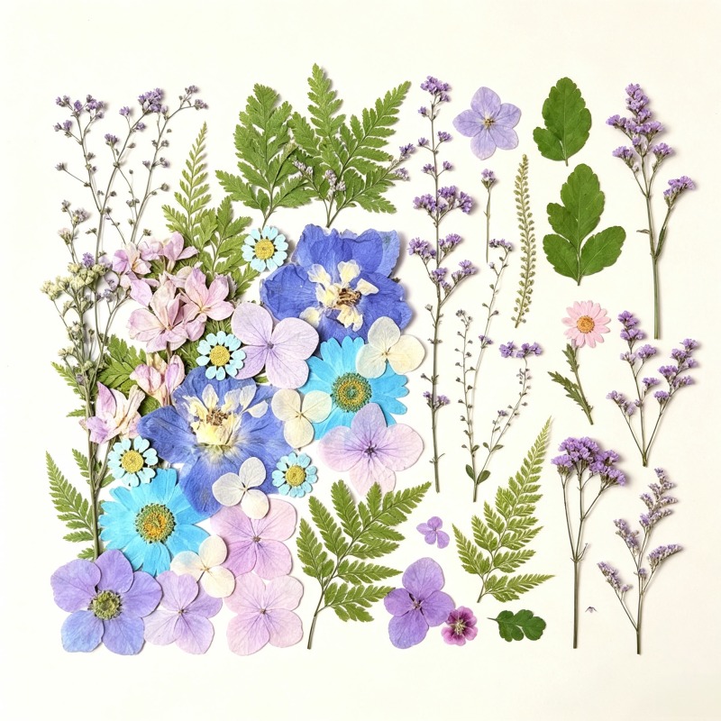 Kit de flores secas y prensada - Dried Flower Bookmark reseña y precio