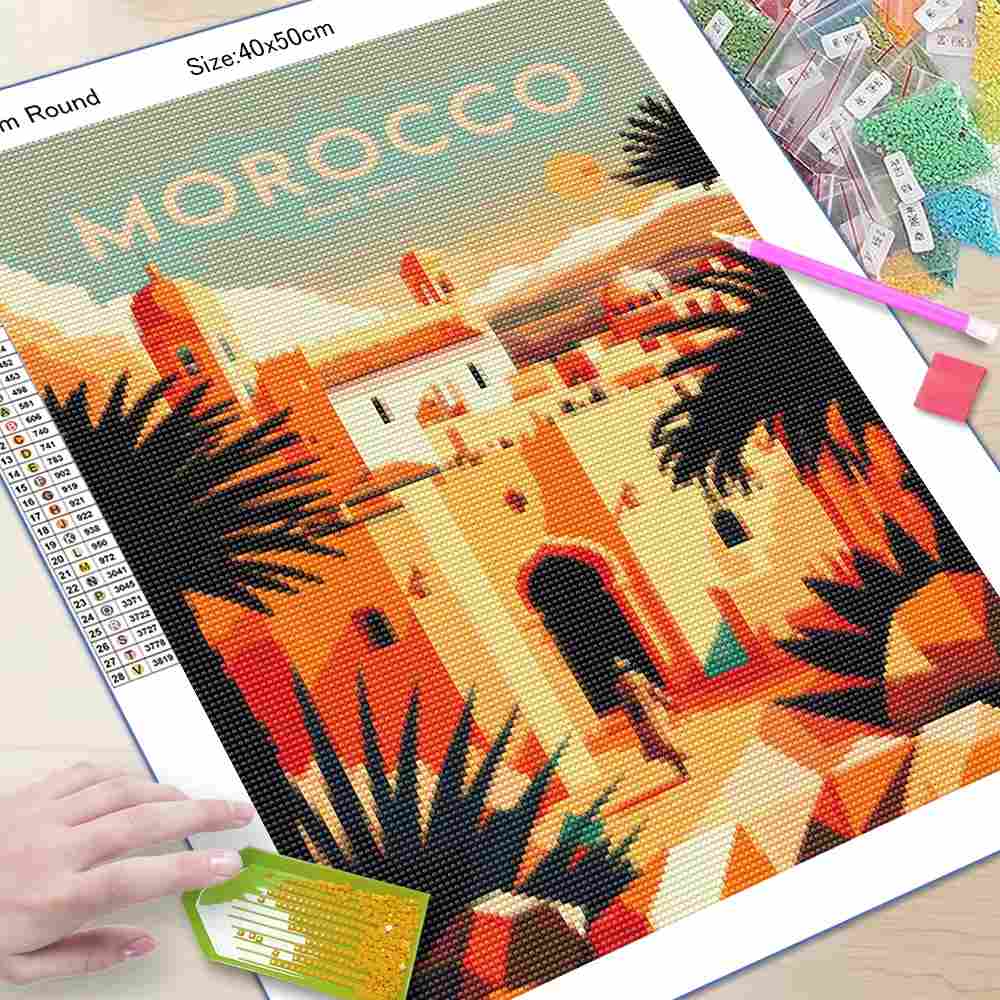 Pintura de Diamantes DIY, Mosa - Photo Mosaic Print reseña y precio