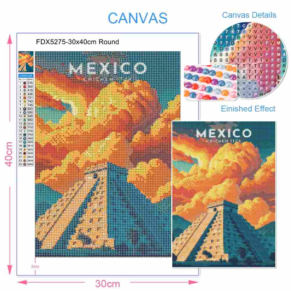 Pintura de Diamantes DIY, Mosa - Photo Mosaic Print reseña y precio