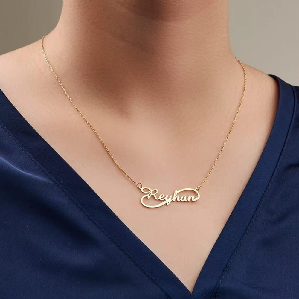 Collar con Nombre Personalizad - Birth Flower Necklace reseña y precio